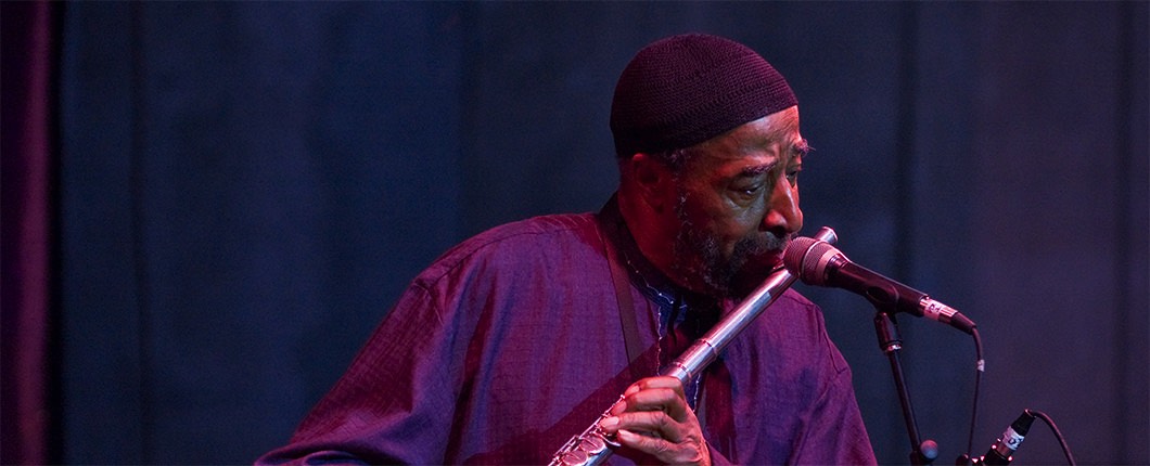 Yusef Lateef performing in 2007 at the Detroit Jazz Festival (photo - Charles Andersen)